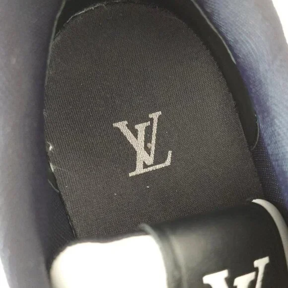 LOUIS VUITTON LV Trainer White Black - Men's Sneakers Leather 512-022825 - Picture 5 of 6